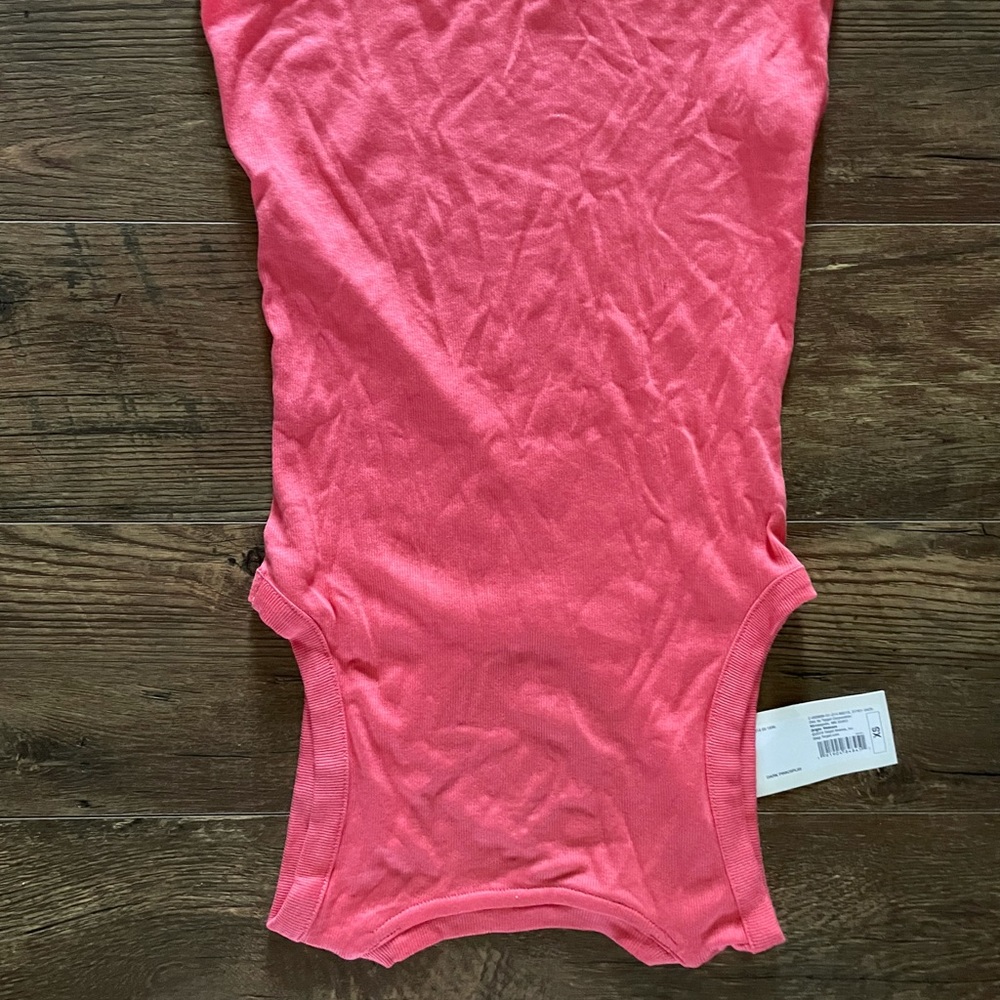 Ribbed tank top